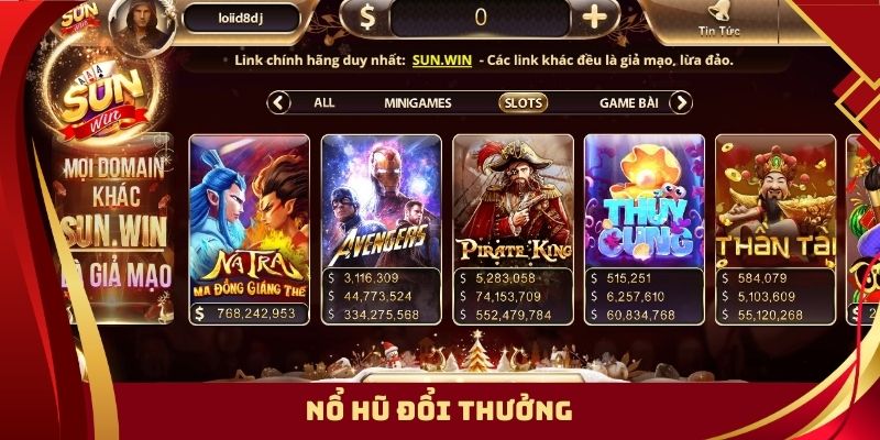 Nổ hũ đổi thưởng